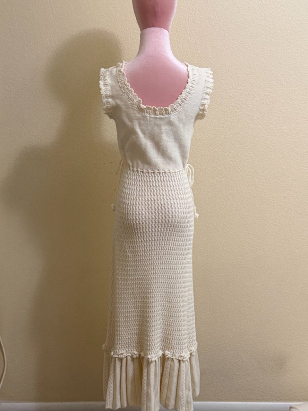 Grape Hyacinth Vine Dress & Cardigan Set (large) - Picture 6 of 6